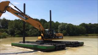 Amphibious excavator Waterking - WK250 NG with Caterpillar 324D