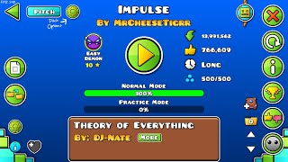 Geometry Dash Impulse 100% (Demon)