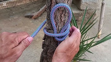 3 Easy Knots That Could save your Life in an Emergency !