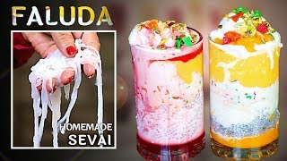 फ़ालूदा की रबडी से लेकर सोफ़्ट सिव​ई तक - सब घर पर ही बनाएं - इस तरह​ - Falooda Recipe