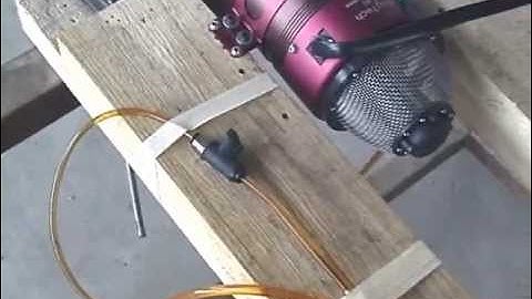 Diesel @ Kingtech K60G Turbine First Running