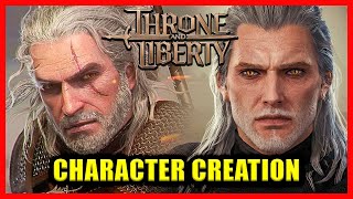 Get GERALT OF RIVIA from The Witcher 3 in THRONE AND LIBERTY - Character Creation Geralt Of Rivia Customization Witcher 3