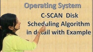 C-SCAN Disk Scheduling Algorithm in detail with example| Ask Concept Builder #operatingsystem