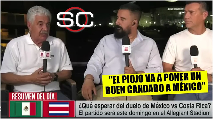 MÉXICO LE VA A GANAR a Costa Rica, pero Aguirre tiene cosas por arreglar en Copa Oro | SportsCenter