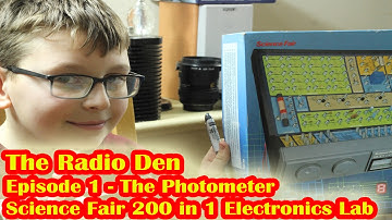 Episode 1   THE PHOTOMETER - 200 in 1 Electronics Project Lab
