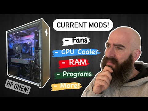 My Current Modifications! HP Omen 25L! All Mods and Programs I Use ...