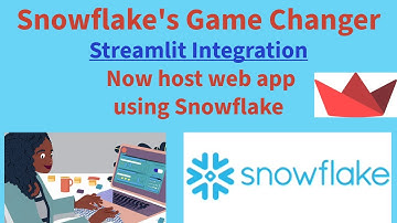 Snowflake Streamlit Demo | Develop Streamlit app using Snowflake | Snowflake Streamlit integration