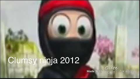 Evolution of clumsy ninja game in 2012 - 2020
