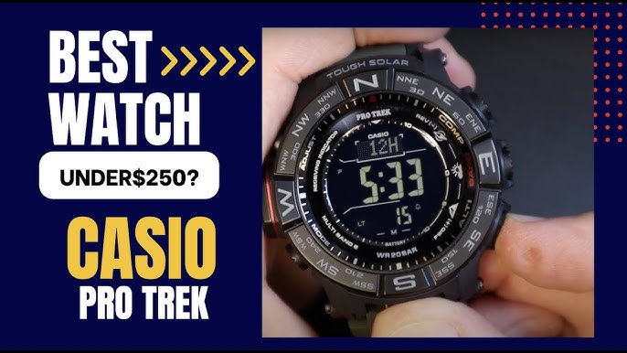 Exploring the Rocky Mountains with the Casio Pro Trek PRG-330 - Wristwatch  Review