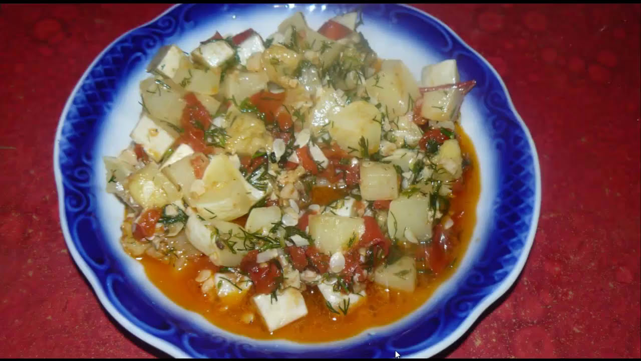 Полезный овощной гарнир. Простой и вкусный рецепт из патиссона.