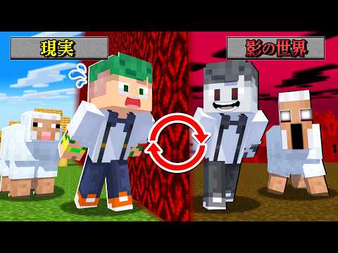 Is there a "Shadow World" with the exact same terrain as the real world?! Playing Minecraft in th...
