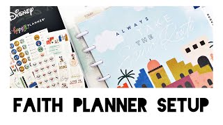 July Faith Planner Setup! // The Happy Planner®️