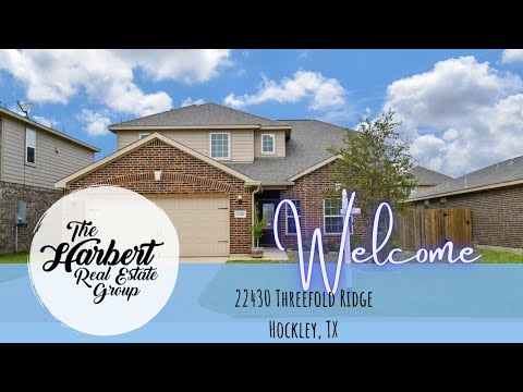 22430 Threefold Ridge Dr, Hockley, TX home video tour