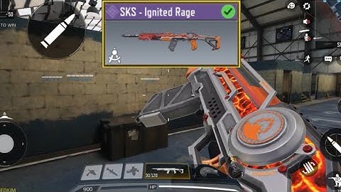 Call of Duty Mobile: New SKS - Ignited Rage Gameplay