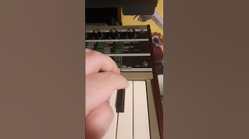 "Echoing bells" cue on the Korg MicroKorg synthesizer