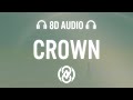BUNT Crown Lyrics 8D Audio mp3