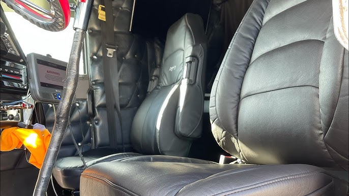 How to remove and replace semi truck seats Freightliner volvo