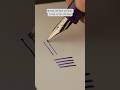 Stub Nib adds flair to your handwriting naturally #fountainpen #calligraphy #stubnib #kanwrite