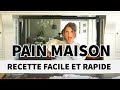 🍞  COMMENT FAIRE SON PAIN sans robot de cuisine ou machine à pain 🍞  RECETTE MAISON FACILE