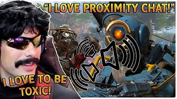 DrDisrespect LOVES PROXIMITY CHAT In Apex Legends! (Apex Legends Best Moments)