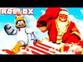 SCAPPIAMO DA BABBO NATALE CATTIVO SU ROBLOX!!