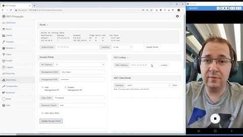WiFi Evil Twin Demonstration on a GWR train
