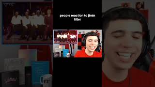 people reaction to Jimin filter|part 1 #shorts #jimin #bts #reaction #btsreaction