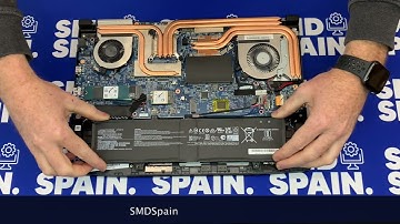 MSI Alpha 15 AMD Advantage Ryzen 7 How To Battery Replace Disassembly