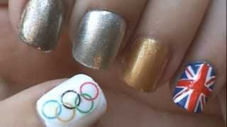 Olympic Nails Tutorial