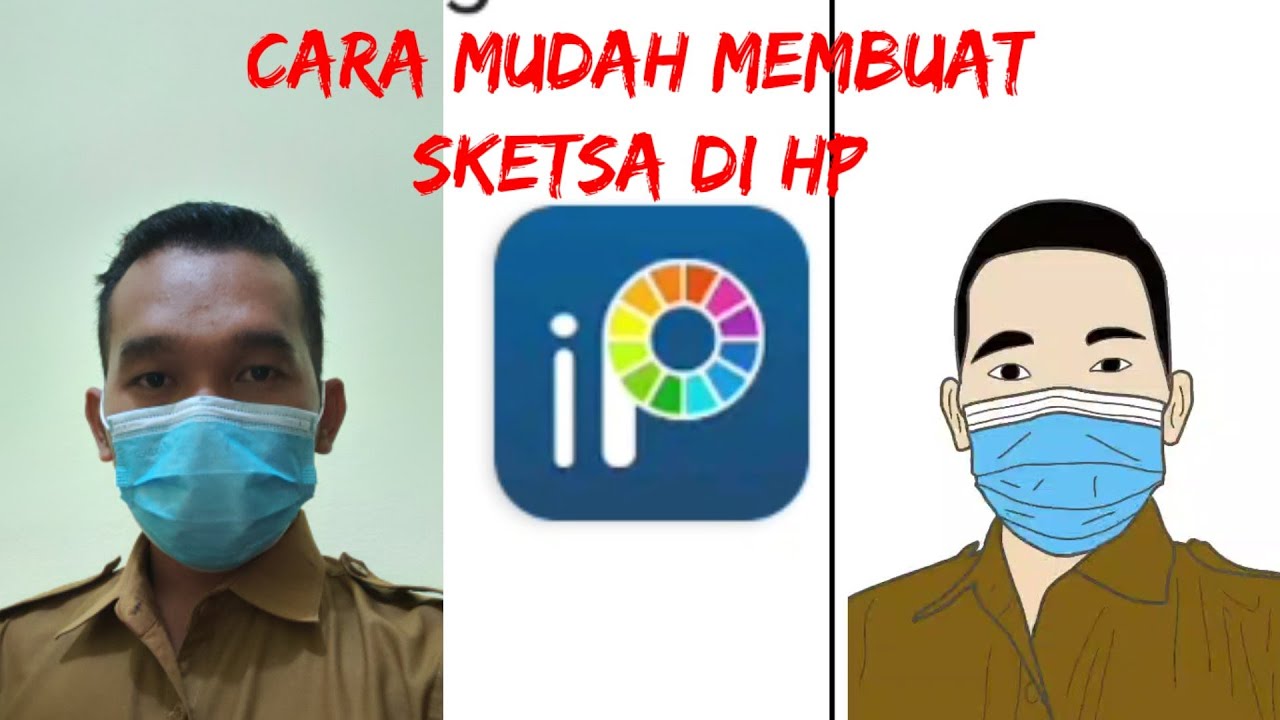 Tutorial Menggambar Sketsa Wajah Di HP Dengan Aplikasi  