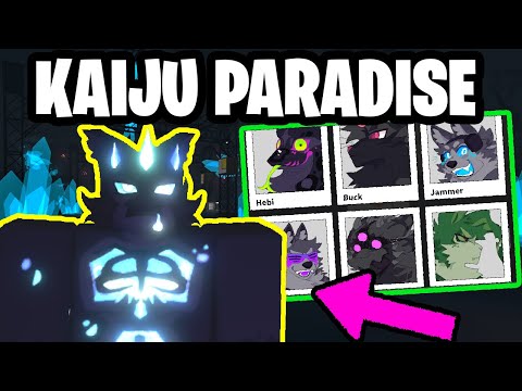 V3.2 Kaiju Paradise NEW NightCrawler Update  Roblox Changed Fangame  Transfers Transfurmations furry 