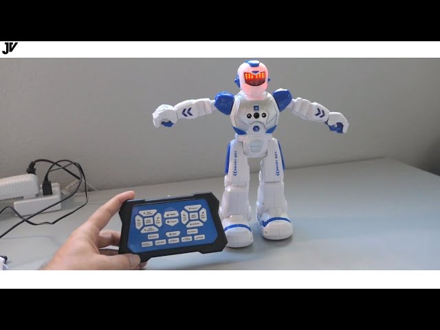 Robot Toys RC Robot for Kids Rechargeable Intelligent Programmable Robot  with Infrared Controller,Remote Control Robots Gesture Sensing Robot,Interactive  Walking Singing Dancing 