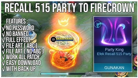 [ABC+NO ABC]SCRIPT RECALL 515 PARTY TO FIRECROWN NO PASSWORD UPDATE MATHILDA PATCH