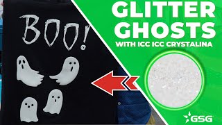 Glittery Ghost Prints For Halloween With Crystalina Shimmer
