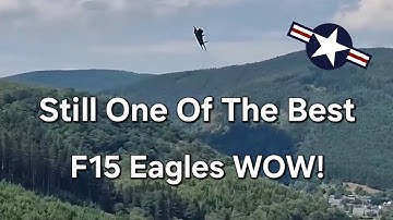 WOW! One of the best, F15 Eagles put on a show 🇺🇸 Amazing 