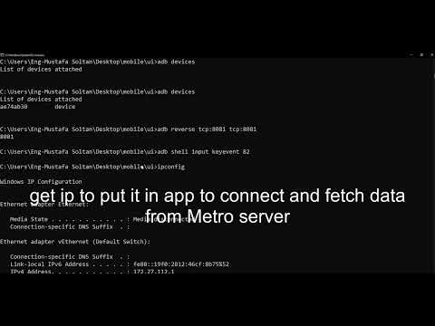 connect react native cli app with metro server via Wi-Fi