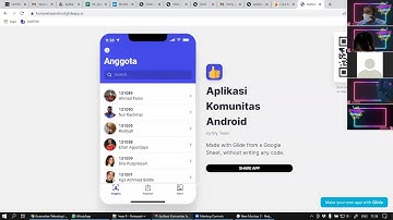 Record Webinar : Membuat Aplikasi Mobile Tanpa Coding