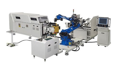 Left + Right Tube Bender Cell (SB-25x8A-MR-V-U) with OD 25 mm Capacity | SOCO Machinery | 全電左右共向彎管機