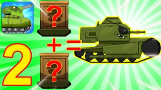 MERGE TANKS 2 KV-44 TANK WAR - Walkthrough Gameplay Part 2 (iOS Android) screenshot 2