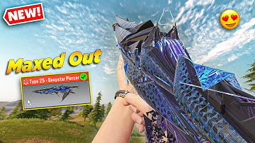 FULLY MAXED OUT MYTHIC TYPE-25 😍 IN COD MOBILE