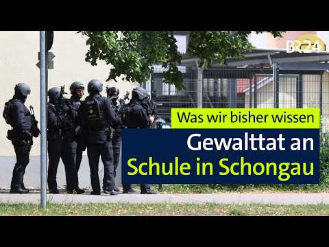 Gewalttat an Gymnasium in Schongau: mehrere Verletzte, eine Festnahme | BR24