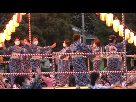 少年八木節　2022年西巣鴨小学校盆踊り５