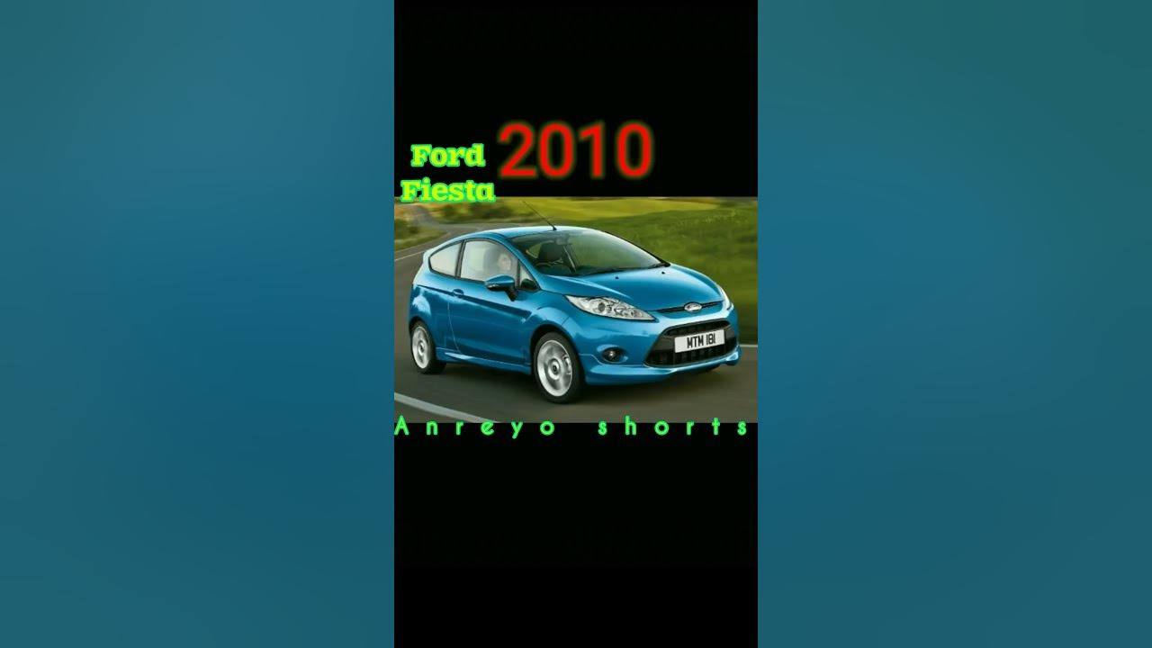 Evolution Of Ford Fiesta In (1976~2023) | #evolution #fordfiesta #viral #shorts #nisangtr #supra