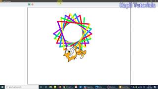 Tutorial Scratch 6 How to Make Star figure design screenshot 3