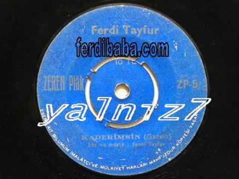 Ferdi Tayfur - Kaderimsin (Gazelli) - Zeren Plak 5 / Gen Plak 7 (orijinal plak)