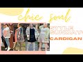 Plus size styling a cardigan (chic soul)