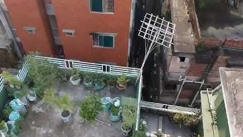 Drone crash landing, DJI Spark