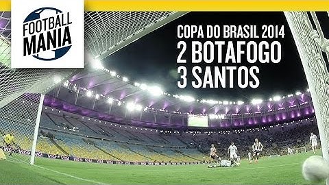 Botafogo (RJ) 2-3 Santos (SP) - Copa do Brasil 2014 - Quarterfinals (leg 1)