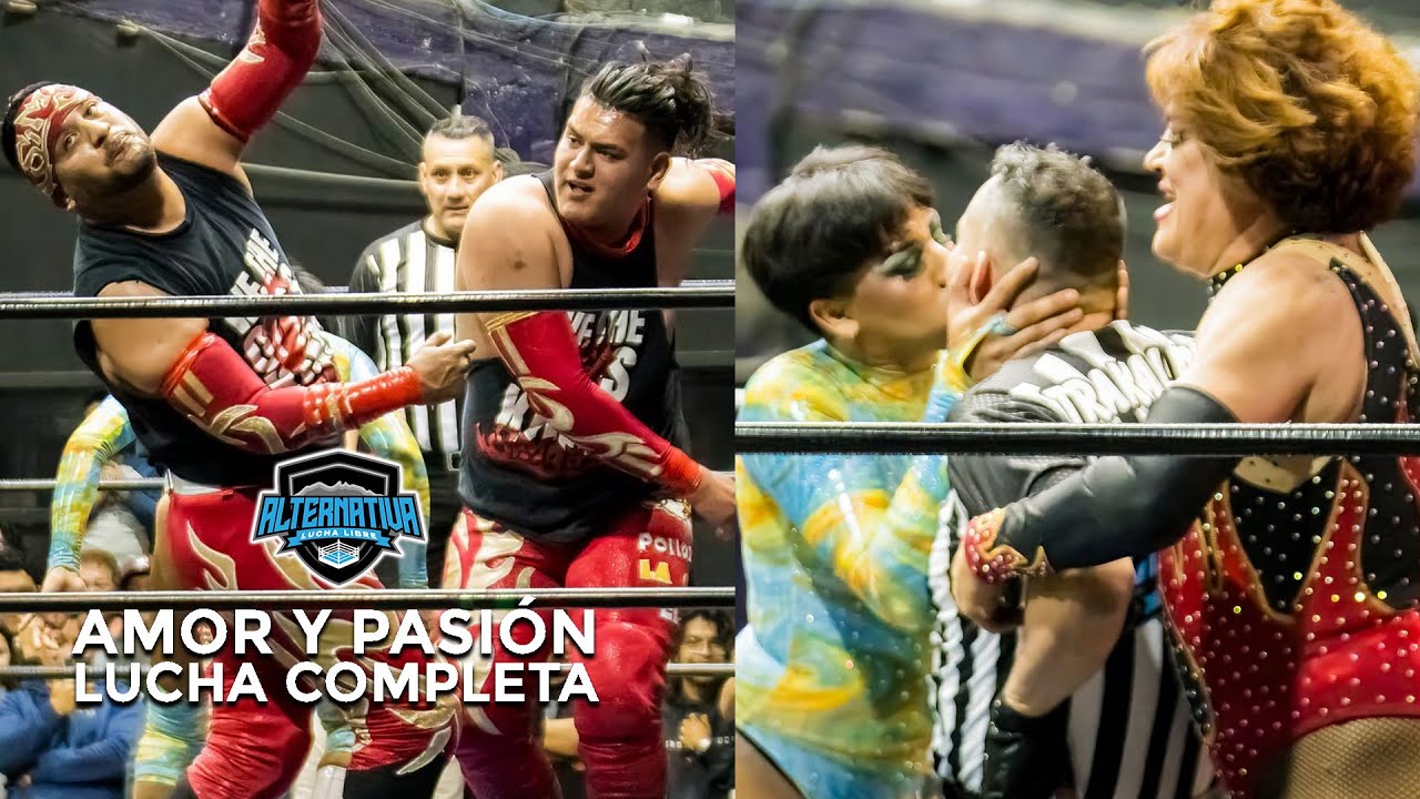 Pimpinela Y Kanela VS Simbolo y Bebote | ENCUENTRO PASIÓN | Alternativa Lucha Libre | LUCHA COMPLETA
