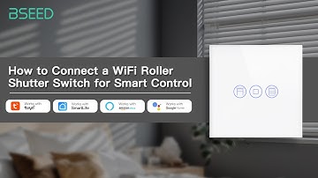 How to Connect a WiFi Roller Shutter Switch for Smart Control